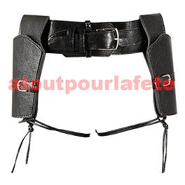 Holster avec ceinturon luxe 