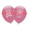 Ballons Baby Shower (Fille) (sachet de 8)