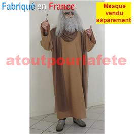 Déguisement de Père Fouras, Fourras, Patriarche, Millénaire, (masque vendu séparement) Déguisement de Père Fouras, Fourras, Patriarche, Millénaire, (masque vendu séparement)