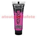 Tube de fard a maquillage Neon UV peinture visage & corps