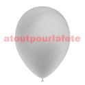 50 Ballons Latex HG95 Métal Argent – Balloonia