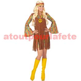 Déguisement Robe Hippie 