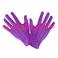 Gants courts violet (joker) 26cms (la paire)