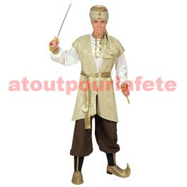 déguisement oriental, Sultan, Maharadja,, Mille et une nuits,