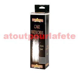 Lot de 12 Fontaines des glaces Or, à gateaux, Volcan magique Lot de 12 Fontaines des glaces Or, à gateaux, Volcan magique