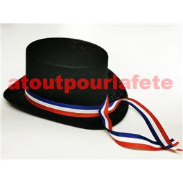 Chapeau Haut de Forme Gibus conscrit Centenaire