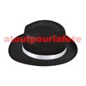 Chapeau Borsalino noir, Gangster, Prohibition, Mafia, Jackson