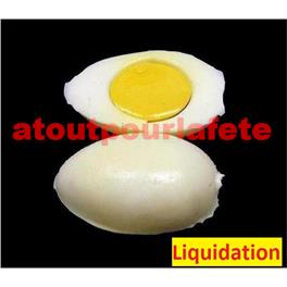1/2 Oeuf dur en gélatine (sachet de 2) 1/2 Oeuf dur en gélatine (sachet de 2)