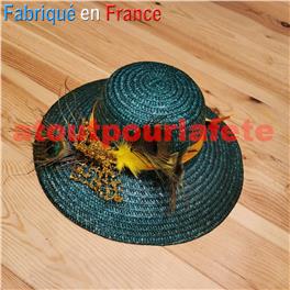 Chapeau Catherinette Sainte Catherine (st) Brigitte (paille couleur) Chapeau Catherinette Sainte Catherine (st) Brigitte (paille couleur)