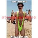 Maillot de bain Borat, Mankini (Slip Borat) (homme)