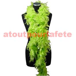 Boa en plumes Vert Tilleul Boa en plumes Vert Tilleul