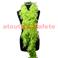 Boa en plumes Vert Tilleul