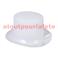 Chapeau Gibus Haut de Forme "Rocambole" blanc, Conscrit