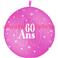 Ballon géant Anniversaire 60ans Fuchsia