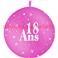 Ballon géant Anniversaire 18ans Ø86cms "Jubilé"