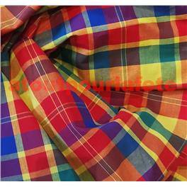 Tissu Madras en 140cm (le mètre) Tissu Madras en 140cm (le mètre)