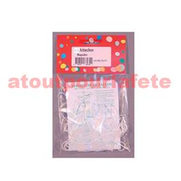 10 Attaches Rapides pour Ballons (sachet)