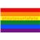 Drapeau Arc en Ciel - Gaypride - Rainbow 1.50 X 0,90m