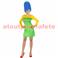 Ensemble Marge Simpson (robe + perruque)