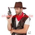 Pistolet de Cow boy en plastique noir