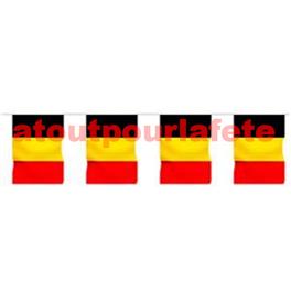 Guirlande Belgique, pour decoration de salle en plastique rectangulaire 