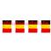 Guirlande Belgique, pour decoration de salle en plastique rectangulaire 