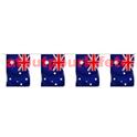 Guirlande drapeaux Autralie - Australien 5m pour decoration de salle