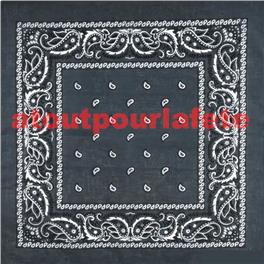 Bandana gris 55 X 55cm