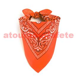 Bandana orange 55 X 55cms