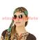 Lot de 12 Lunettes Hippie,Baba Cool, Woodstock, Seventies