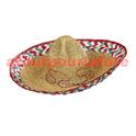 Sombrero mexicain bordé (52cms)