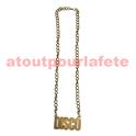 Collier Disco Or