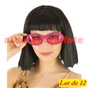 12 Paires de lunettes Disco Paillettes