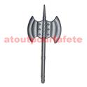 Hache géante double tranchant, pour Viking, Chevalier, Guerrier, Barbare, Huns,