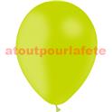 Sac de 100 ballons Pistache , Ø 30cm  