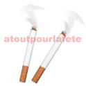 Lot de 2 fausses cigarettes incandescentes (Farce et Attrapes)