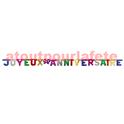 Guirlande  "Joyeux Anniversaire"