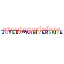Guirlande "Joyeux Anniversaire" Guirlande "Joyeux Anniversaire"