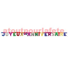 Guirlande  "Joyeux Anniversaire"