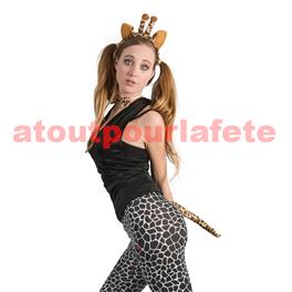 Set de Déguisement Girafe Serre Tête + Queue + Noeud Papillon Set de Déguisement Girafe Serre Tête + Queue + Noeud Papillon
