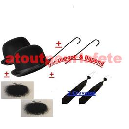 Set de déguisement de Dupont et Dupond adulte ou enfant Set de déguisement de Dupont et Dupond adulte ou enfant