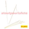 Batons porte lampion + attache métal (la pièce)