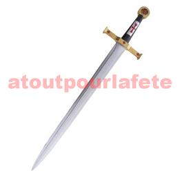 Epée moyen âge - Chevalier 62 cm (plastique)