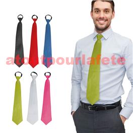 Cravate couleur (6 coloris au choix) Cravate couleur (6 coloris au choix)