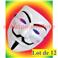Lot a Prix Pro - 12 Masques V, Vendetta,Anonymous, Indigné, Indigne Toi