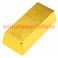 Barre d'or 1 kg lingot, 16,5 cm  (factice)