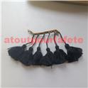Frange a glands pompons pour couture 