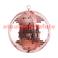 Boule disco à facettes rosé 30cms 