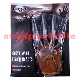 Gant, Main, Griffe de Freddy Krueger