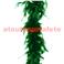 Boa en plume vert mousse 2 m 45grs